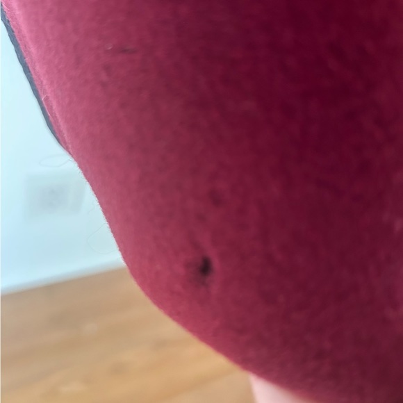 Vintage 100% Wool Mallia Red Fall Coat - Picture 3 of 5